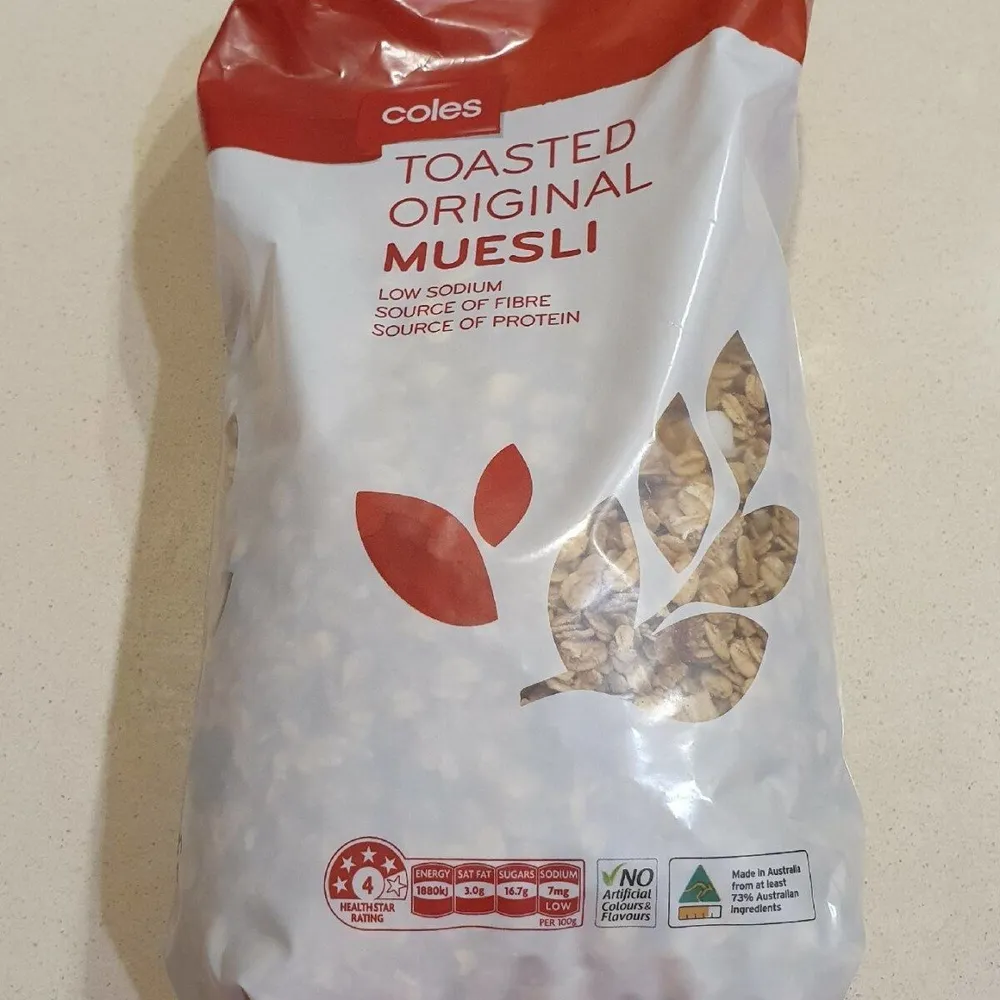 Muesli Toasted Original