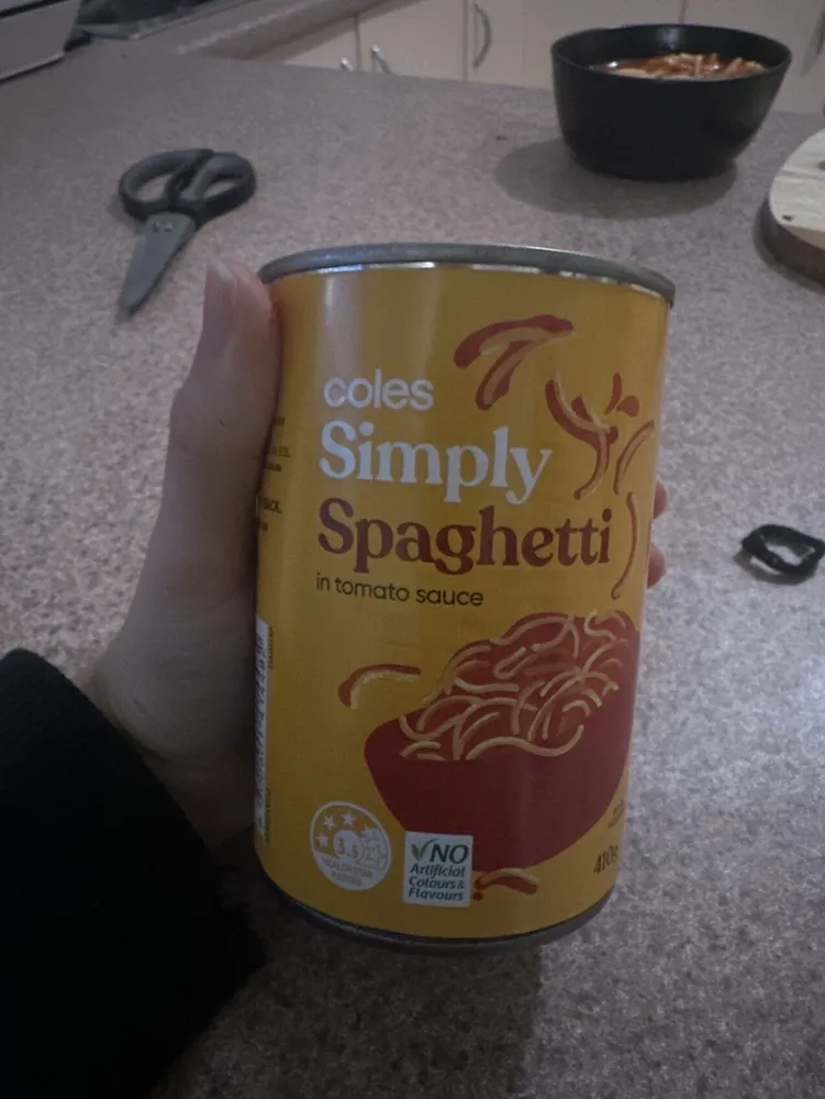 Simply Spaghetti in tomato sauce
