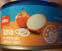 TUNA ONION & SAVOURY SAUCE