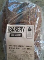 COLES HFLGI 7 SEEDS & GRAIN TOAST LOAF