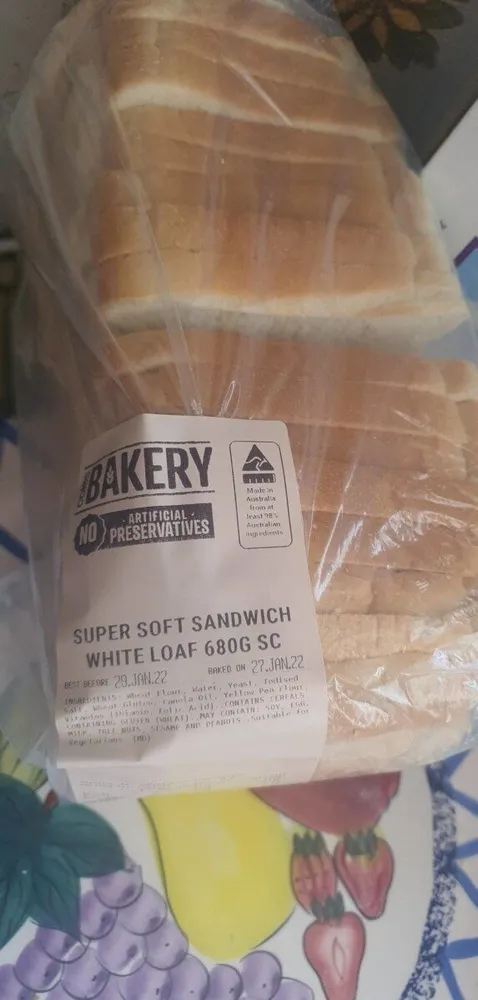 Super Soft Sandwich White Loaf