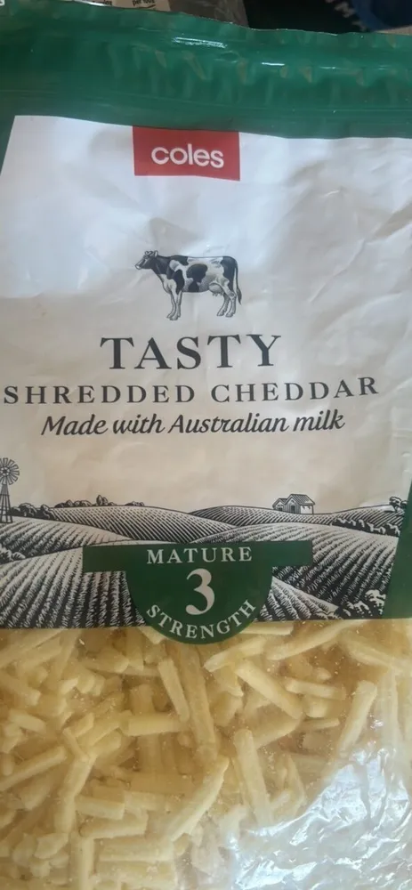 Tasty Shredded Cheddar