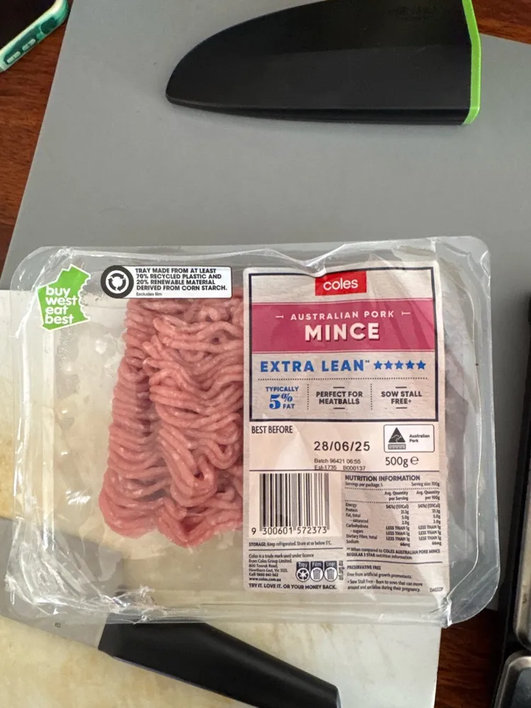 Australian Pork Mince