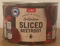 Sliced beetroot
