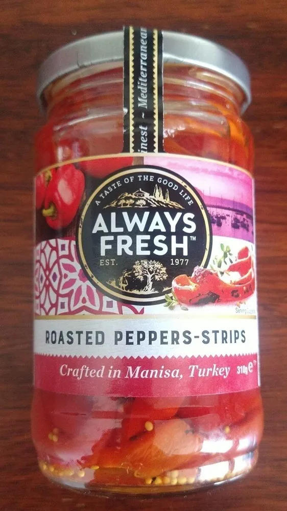 Roasted Peppers-Strips