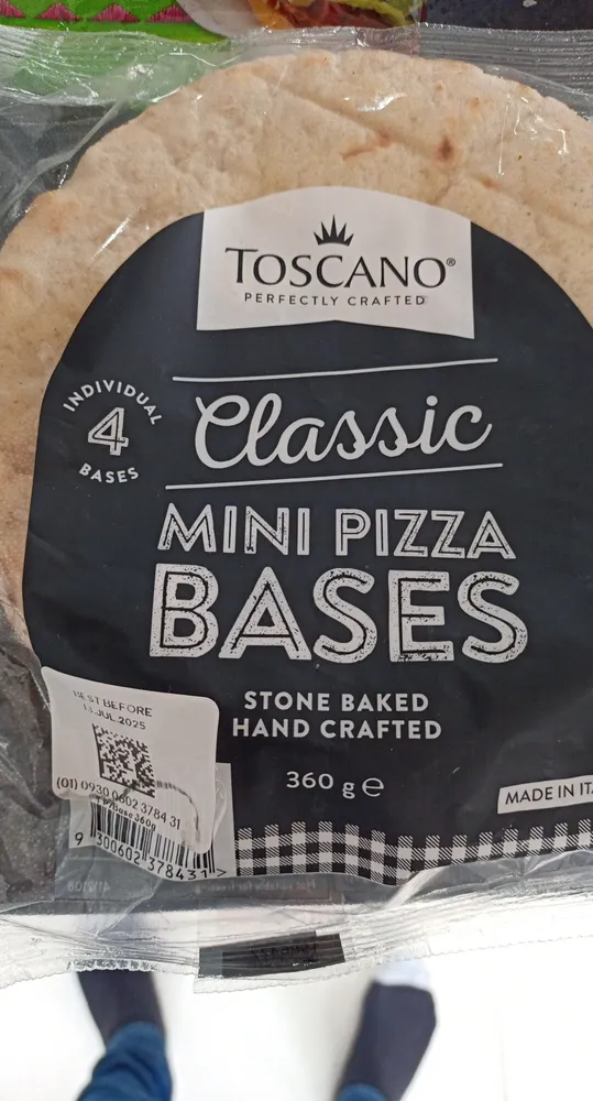 Classic Mini Pizza Bases