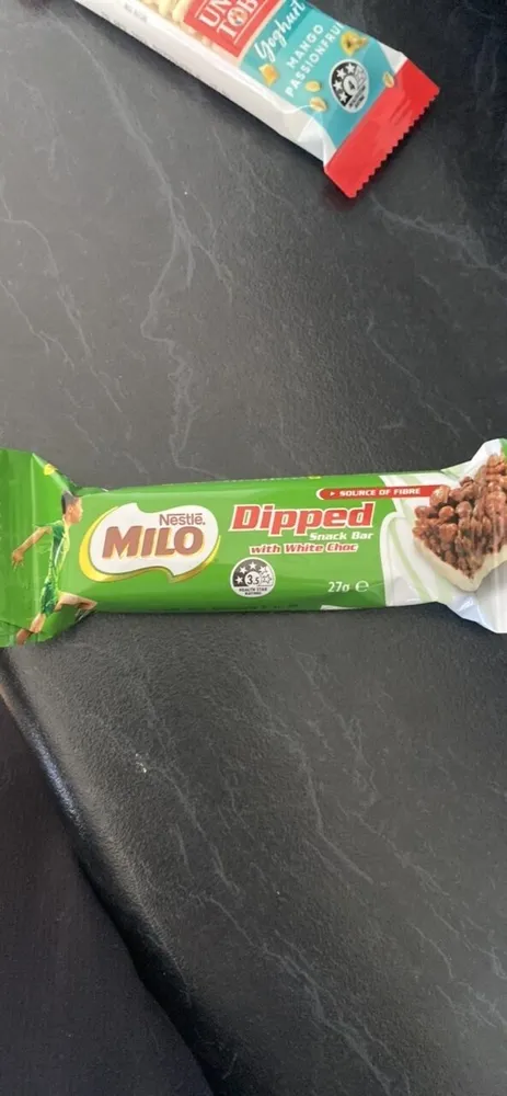 Dipped Snack Bar with White Choc