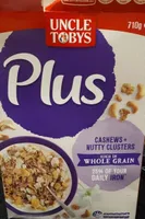 Cereals cashews nutty clusters