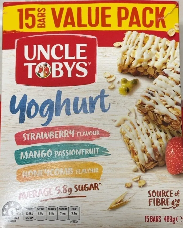 Yoghurt Mango Passionfruit Honeycomb Strawberry