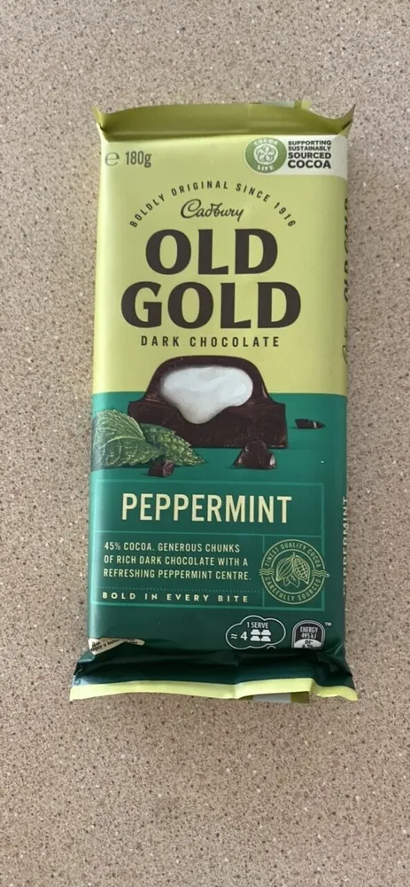 Old Gold Dark Chocolate Peppermint
