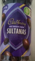 Chocolate coated Sultanas