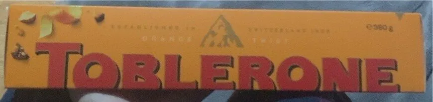 Toblerone Orange Twist
