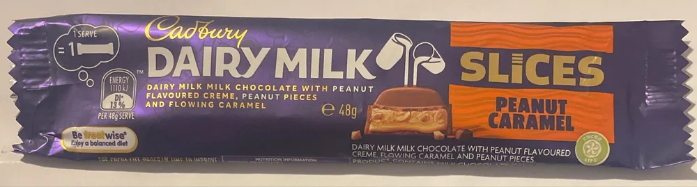 Dairy Milk Peanut Caramel Slices