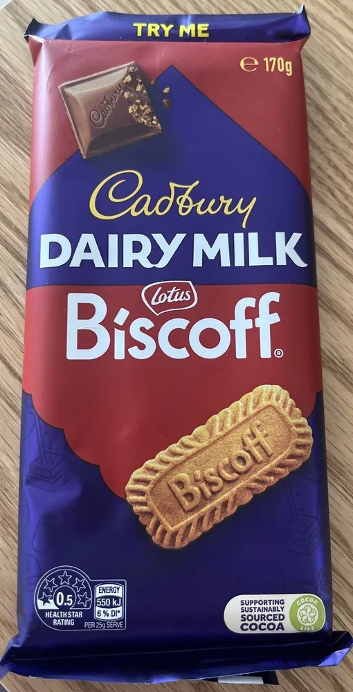 Dairy Milk Biscoff
