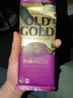 Old Gold Dark Chocolate Old Jamaica Rum & Raisin