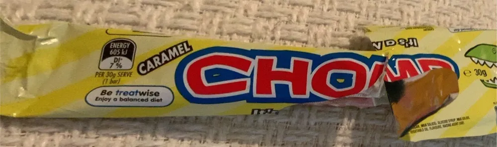 CHOMP BAR Caramel WAFER