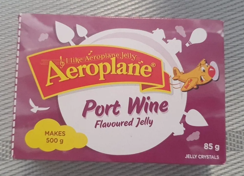 Port Wine Flavoured Jelly
