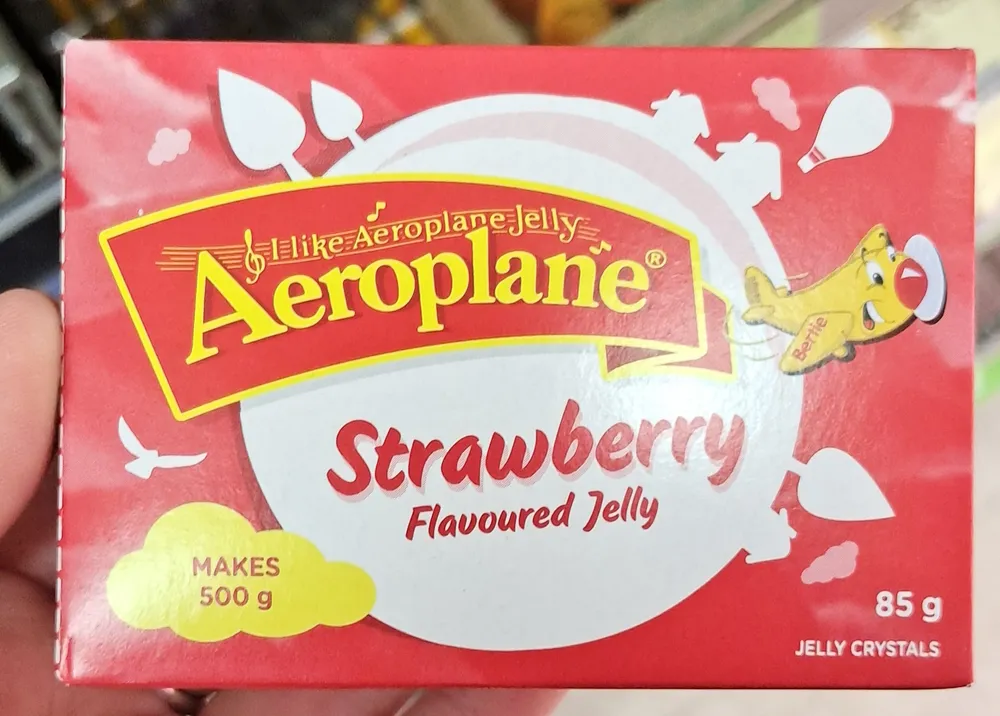 Strawberry Flavoured Jelly