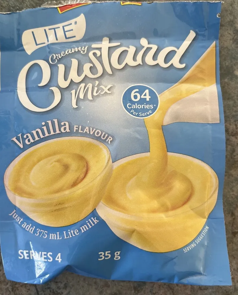 Creamy Custard Mix Vanilla flavour