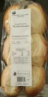 Bread roll crusty jumbo lunch 6 pack