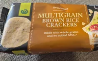 Multigrain Brown Rice Crackers