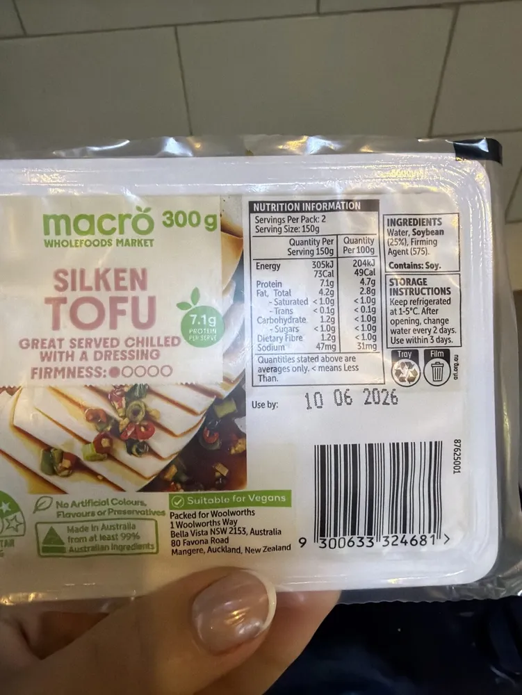 Silken Tofu