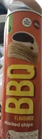 BBQ flavoured stacked chips