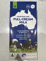 Australian Full Cream Milk