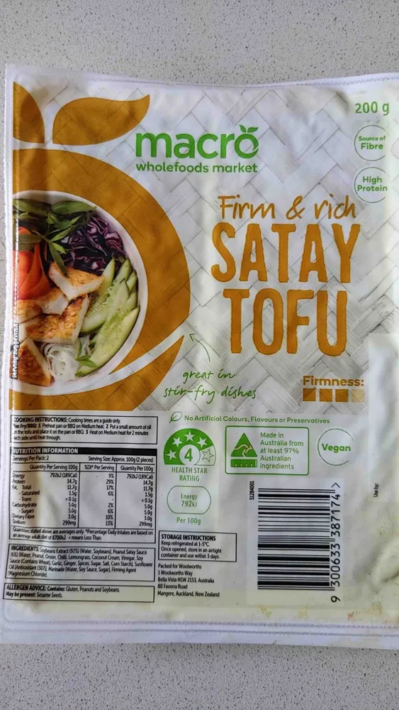 Satay Tofu