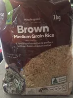 Australian Brown Medium Grain Rice