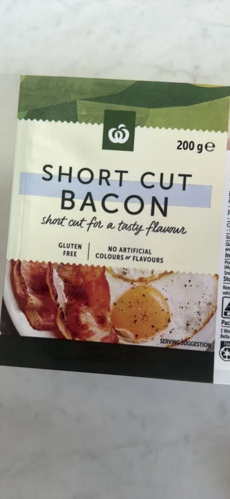 SHORT CUT BACON