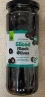 Sliced black olives