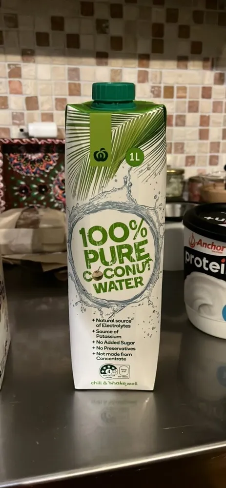 100% Pure Coconut Water