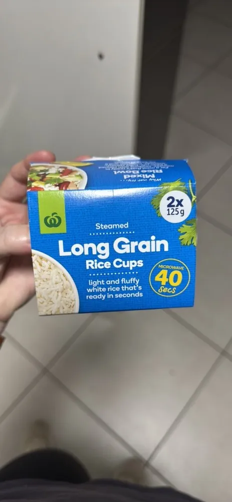 Long Grain Rice Cups