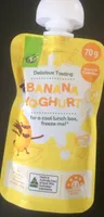 Banana yoghurt