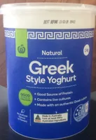 Natural Greek Style Yoghurt