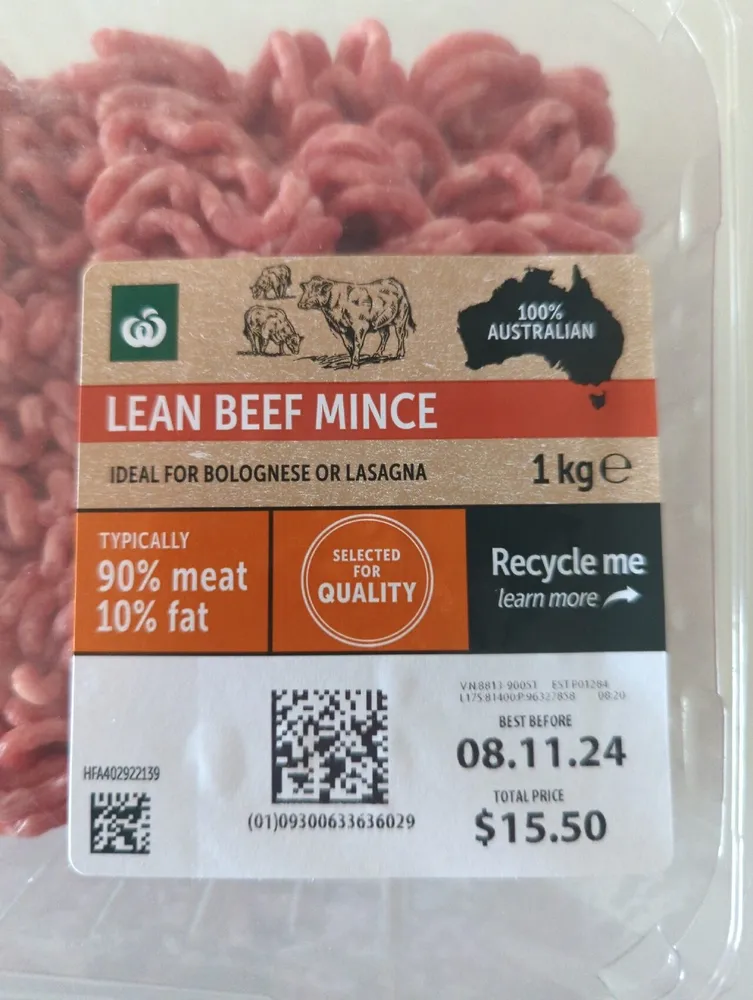 Lean Beef Mince