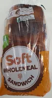 Soft wholemeal sandwich loaf