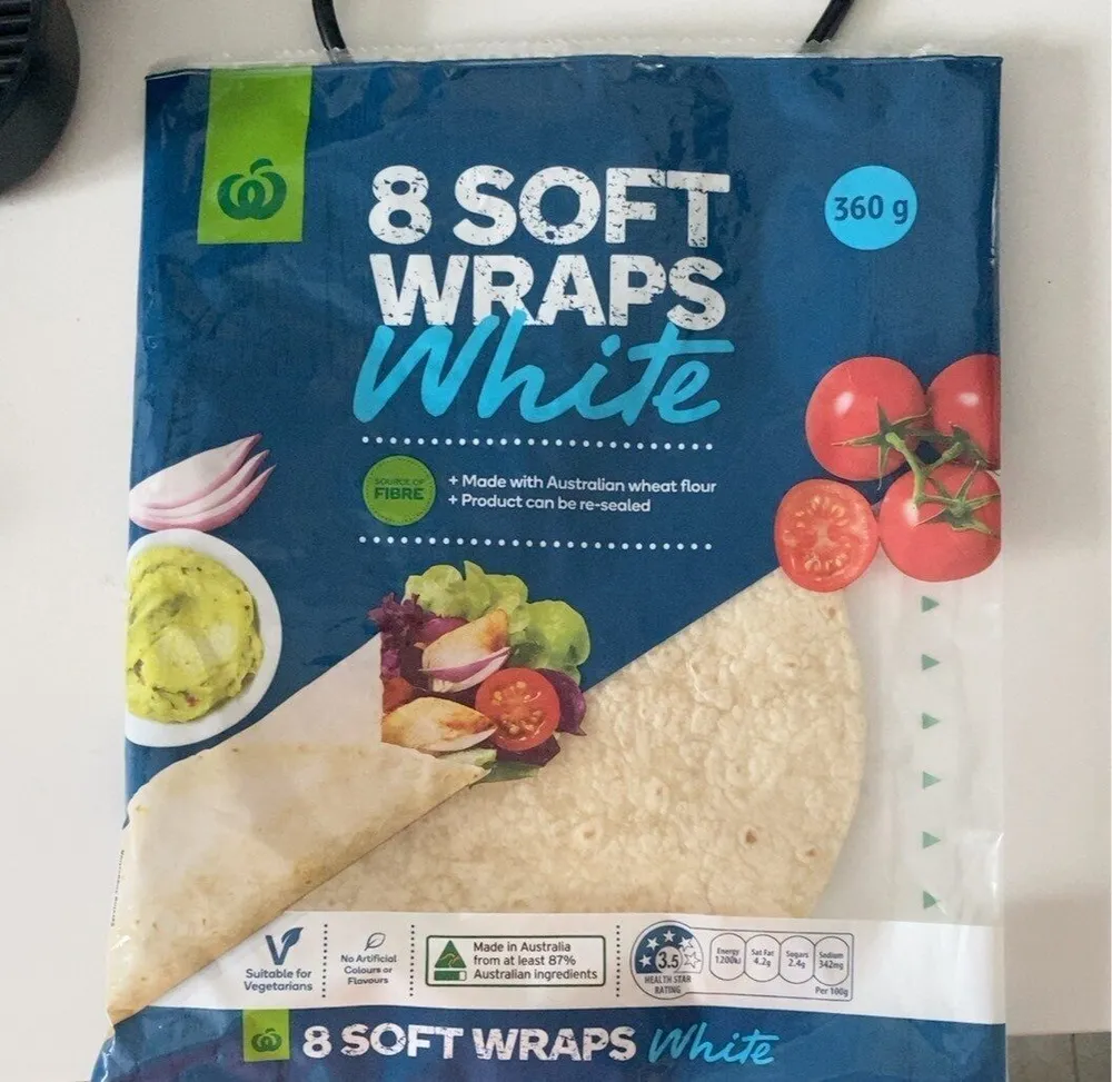 Soft White Wraps