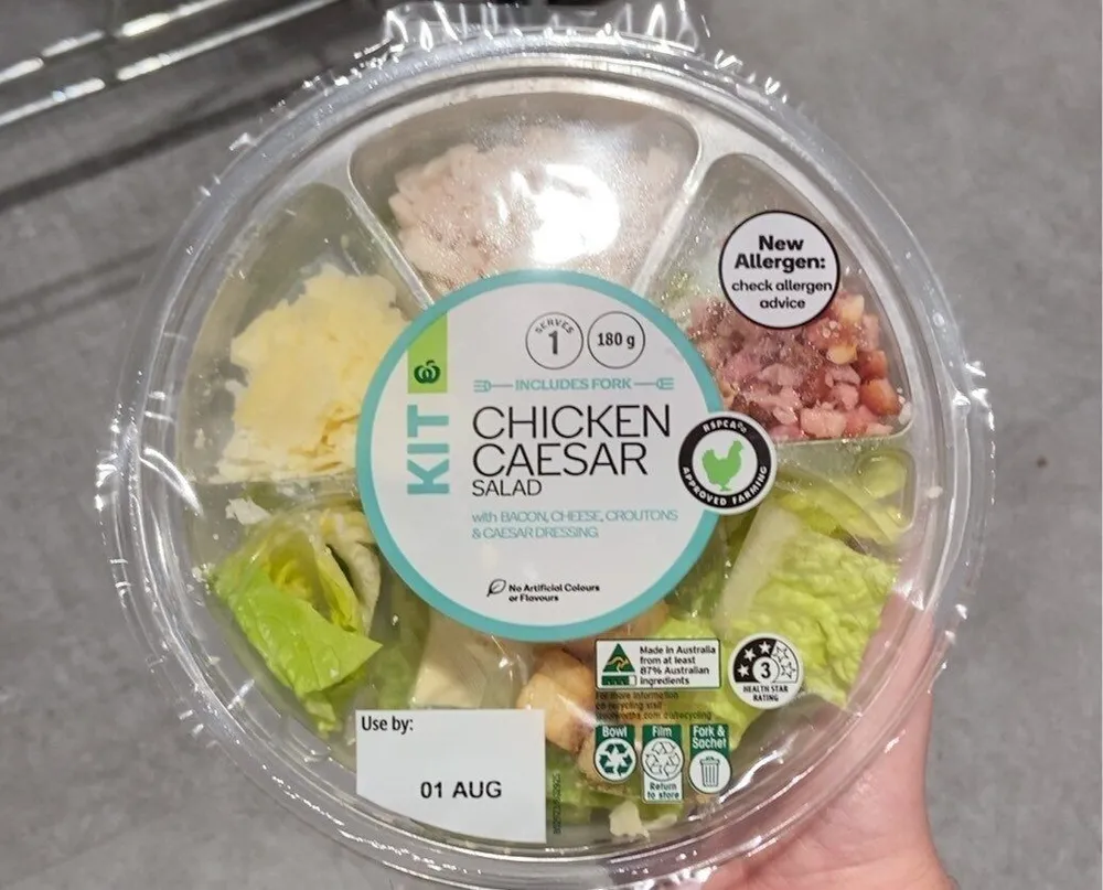 Chicken Caesar Salad Kit