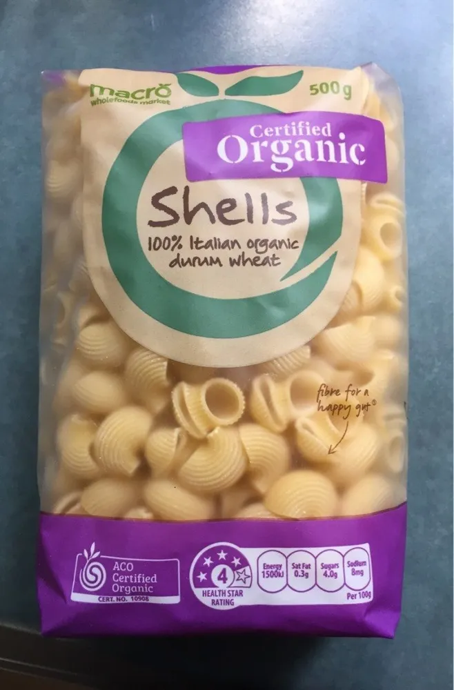 Shells pasta