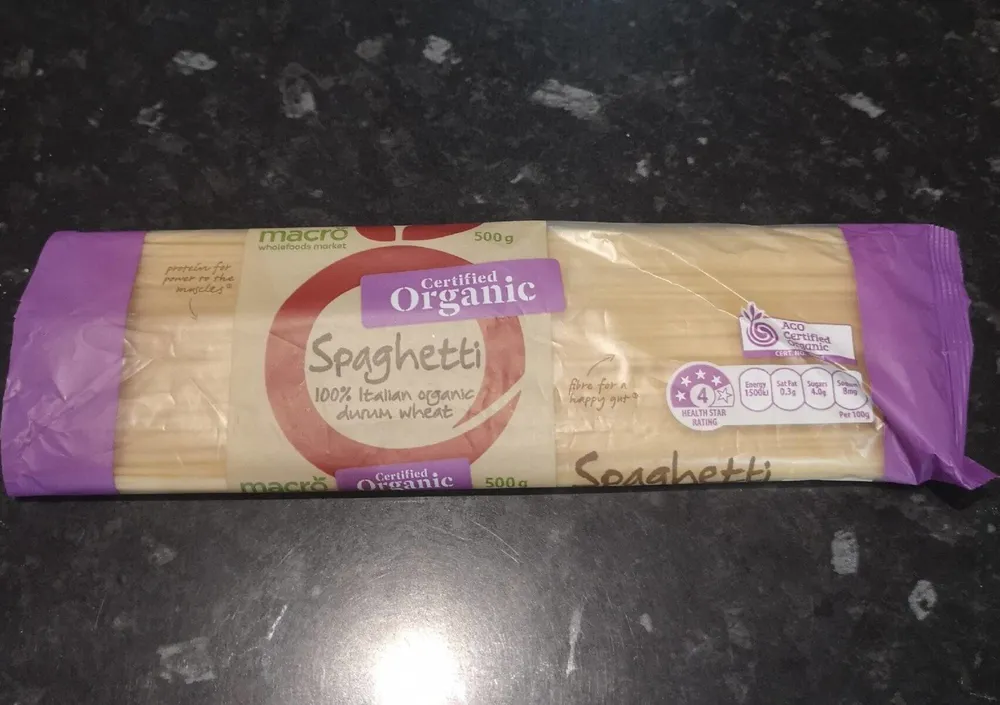 Spaghetti durum wheat