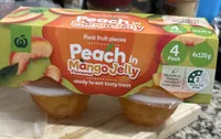 Peach in Mango Jelly