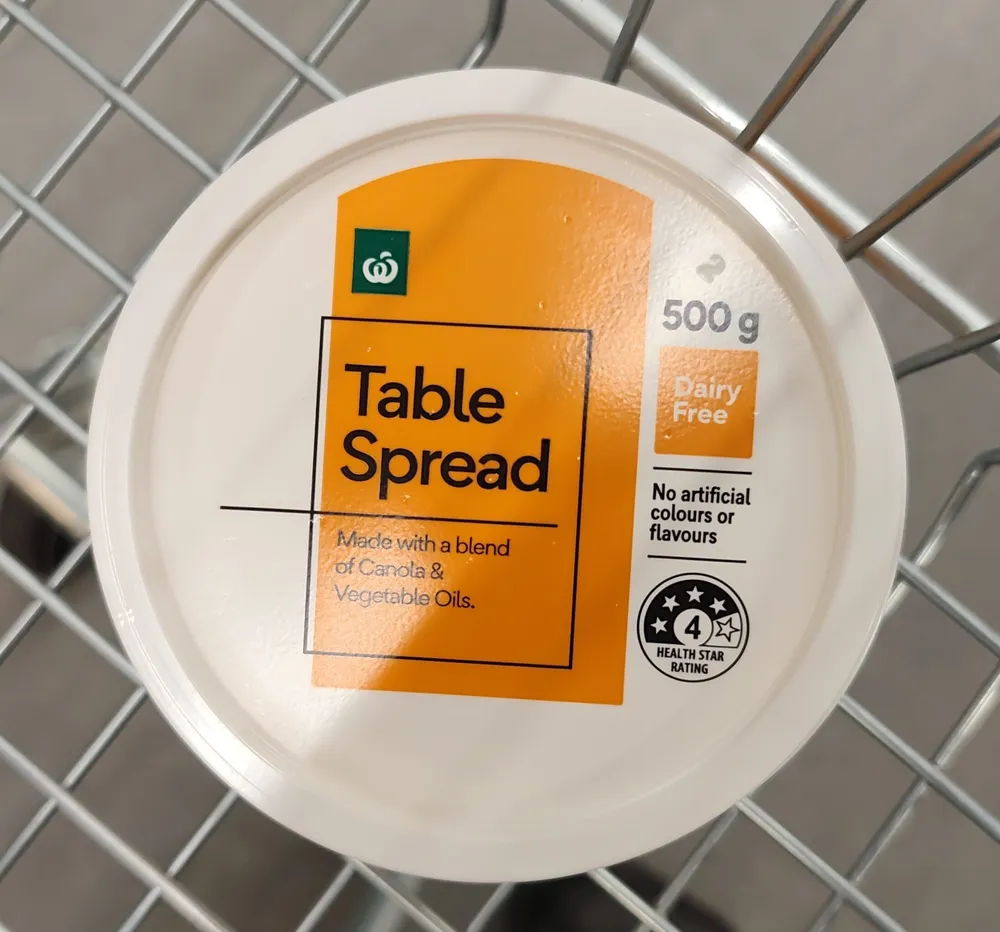 table spread