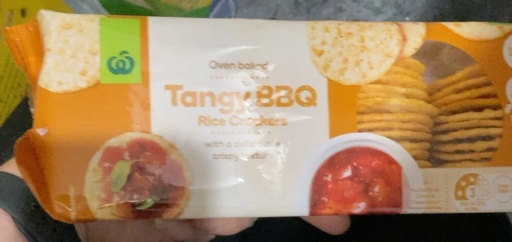 Rice Crackers Tangy BBQ
