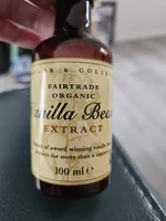 Organic vanilla bean extract