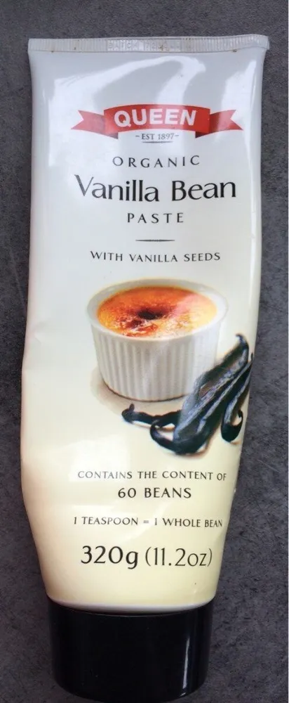 Organic vanilla bean paste
