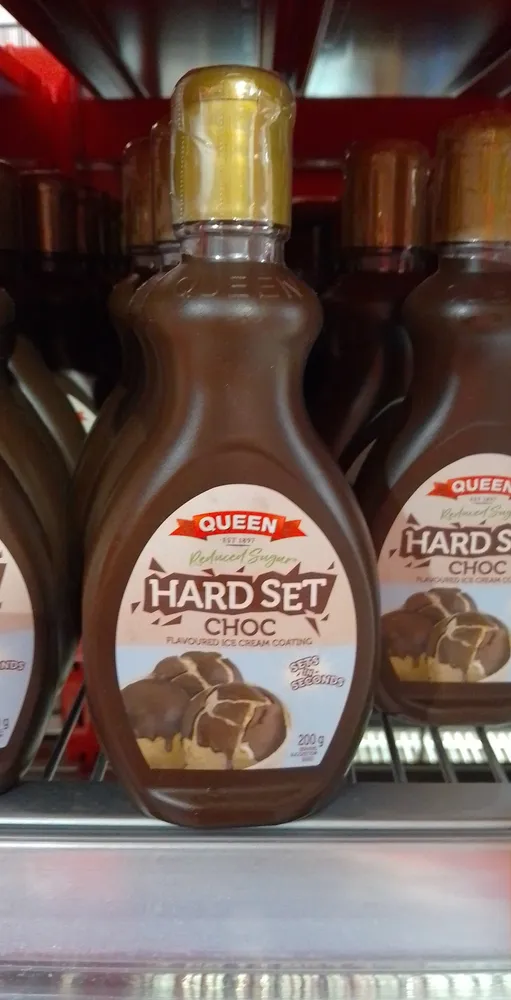 Hard Set Chocolate Sauce