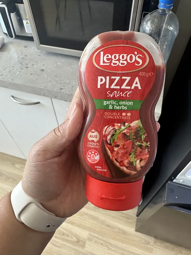 PIZZA sauce garlic, onion & herbs