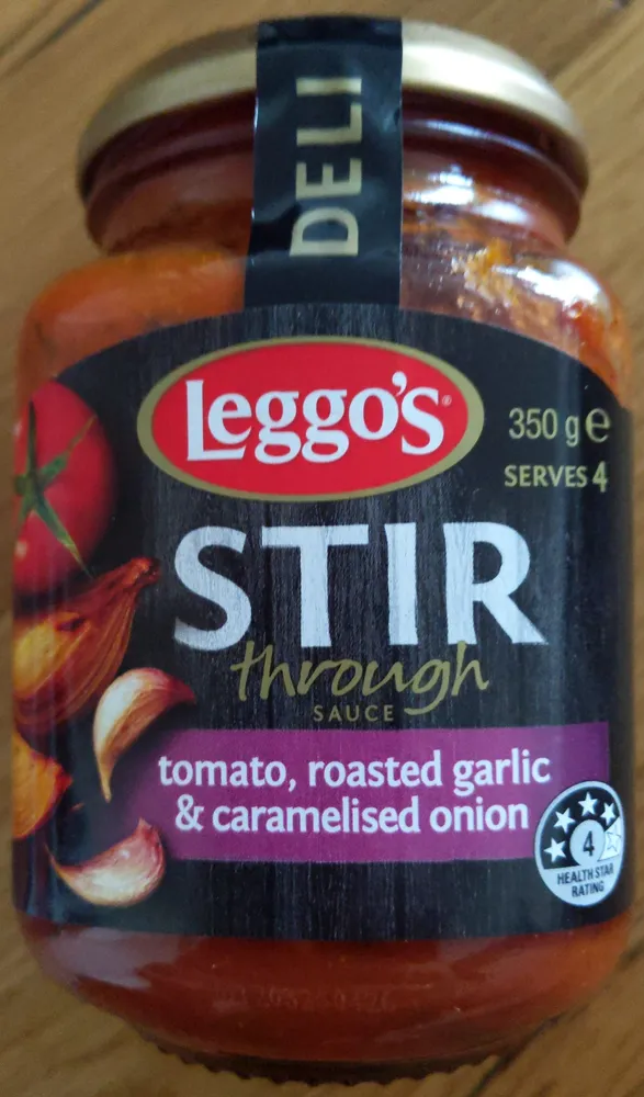 STIR through SAUCE tomato, roasted garlic & caramelised onion